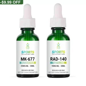 RAD-140 and MK-677 stack from Sports Technology Labs