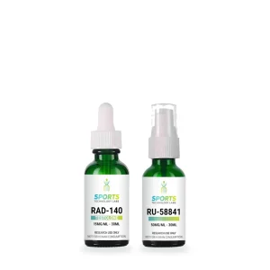 RAD-140 and RU-58841 stack from Sports Technology Labs