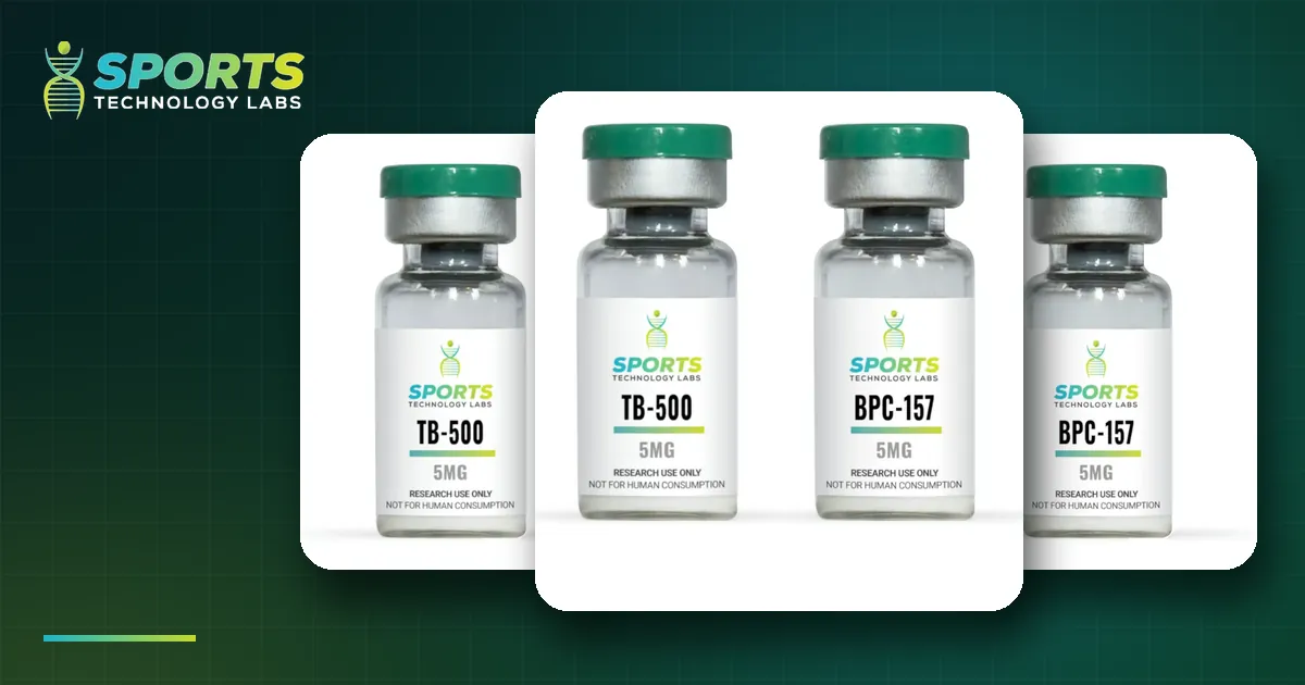 Sports Technology Labs shop: BPC-157, TB-500 and Wolverine stack